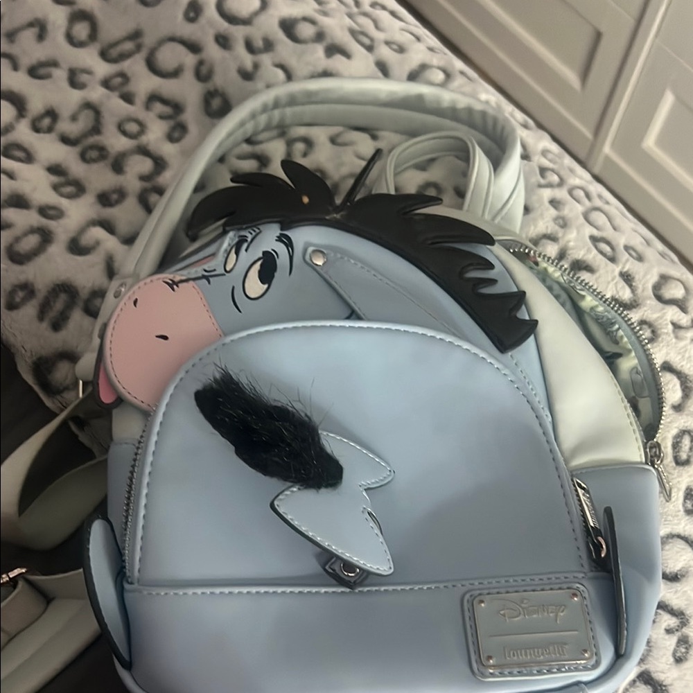 Disney Light Blue Eeyore Backpack